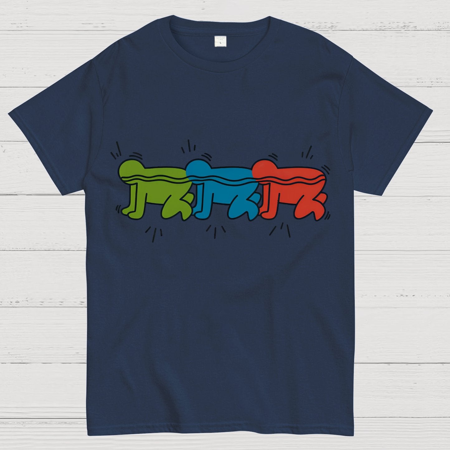 Haring Centipede Geek T-Shirt