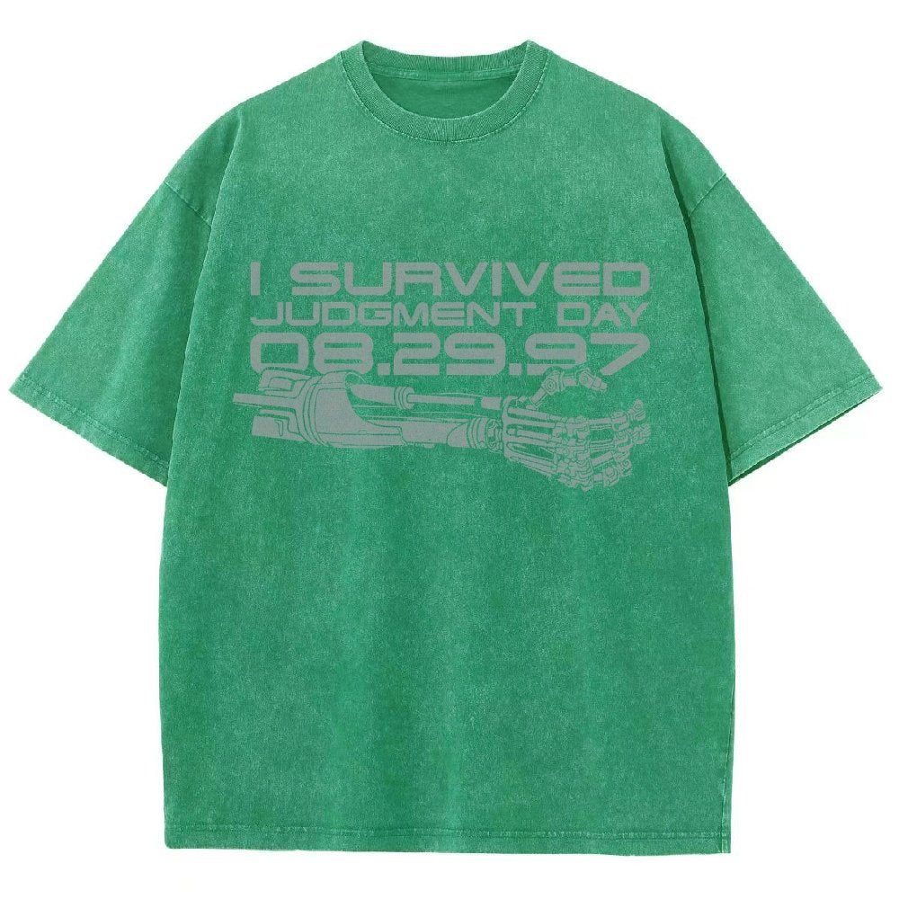 Judgment Day Survivor Vintage Distressed T-shirt