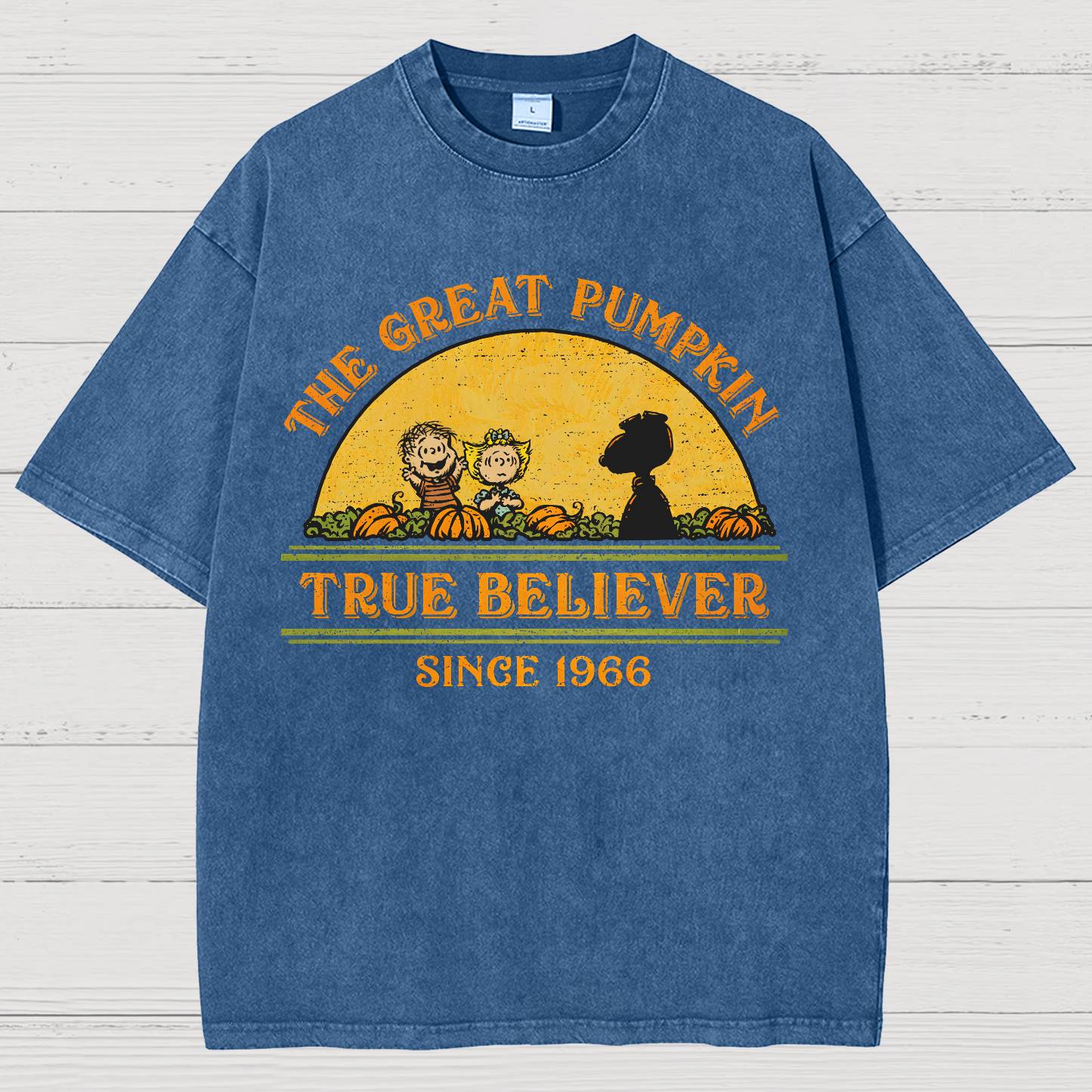 True Believer Since 1966 .Vintage Distressed T-shirt