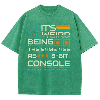 8-Bit Aged Vintage Distressed T-shirt