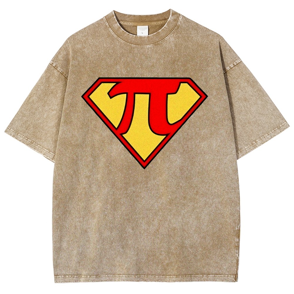 Super Pi Hero Vintage Distressed T-shirt