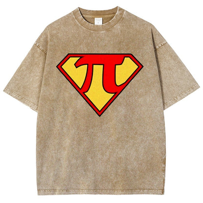 Super Pi Hero Vintage Distressed T-shirt