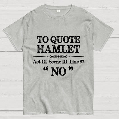 Sarcastic Acting Quotes Geek T-Shirt
