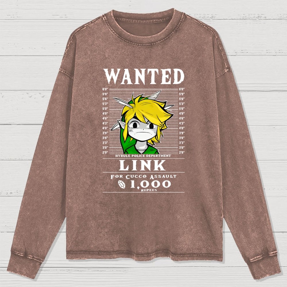 I Am A Gamer Washed Long Sleeve Tee