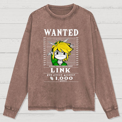 I Am A Gamer Washed Long Sleeve Tee