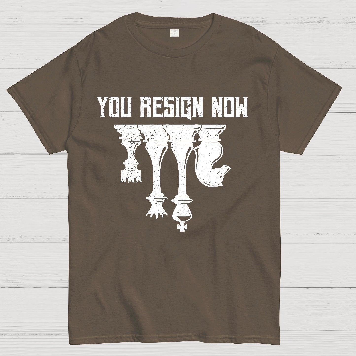 Chess You Resign Now Geek T-Shirt