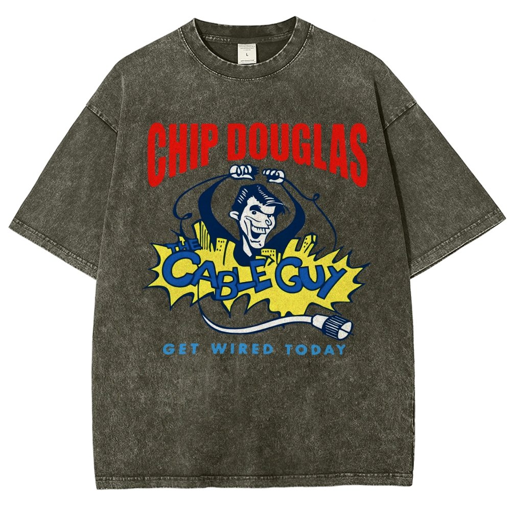 Get Wired Today! Vintage Distressed T-shirt