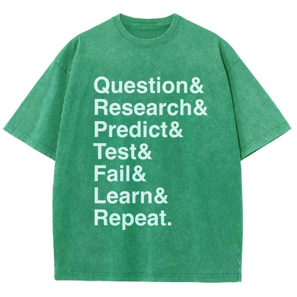 Scientific Method Vintage Distressed T-shirt