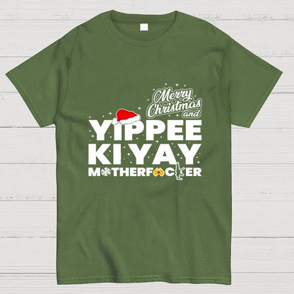 Merry Christmas and yippee ki yay motherf*cker Geek T-Shirt