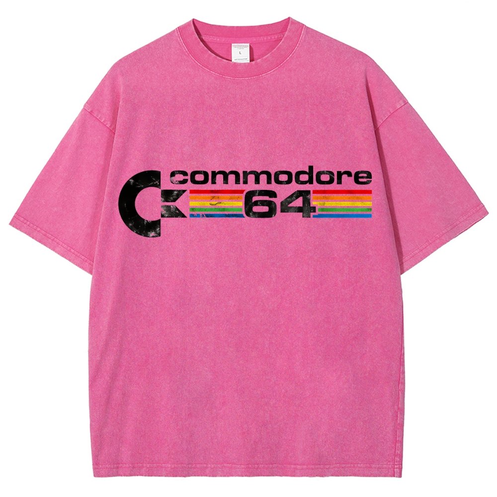 Commodore 64 Retro Vintage Distressed T-shirt