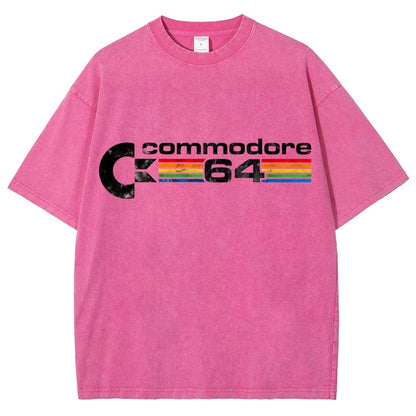 Commodore 64 Retro Vintage Distressed T-shirt