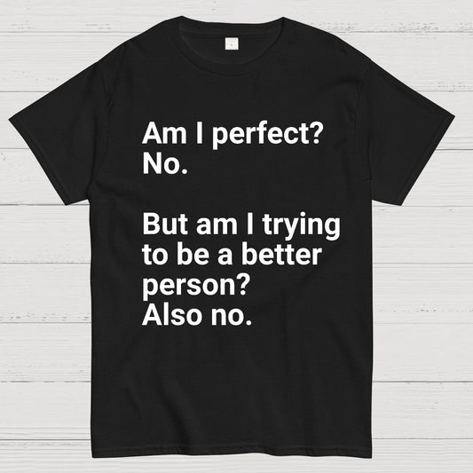 Am I Perfect No Nerdy T-Shirt