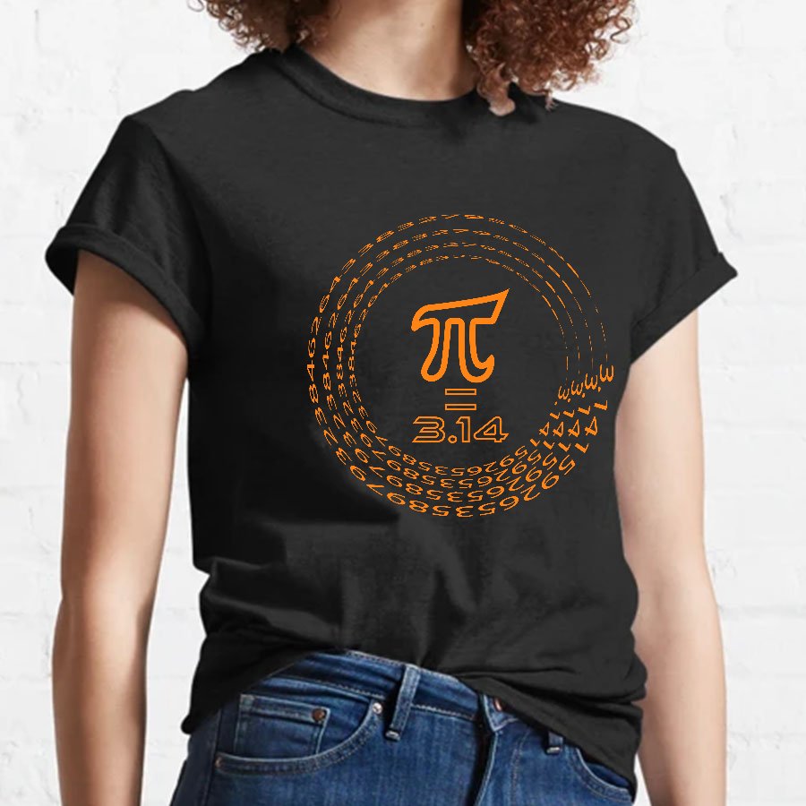 π，Pi Design For Math Teacher Geeky T-Shirt