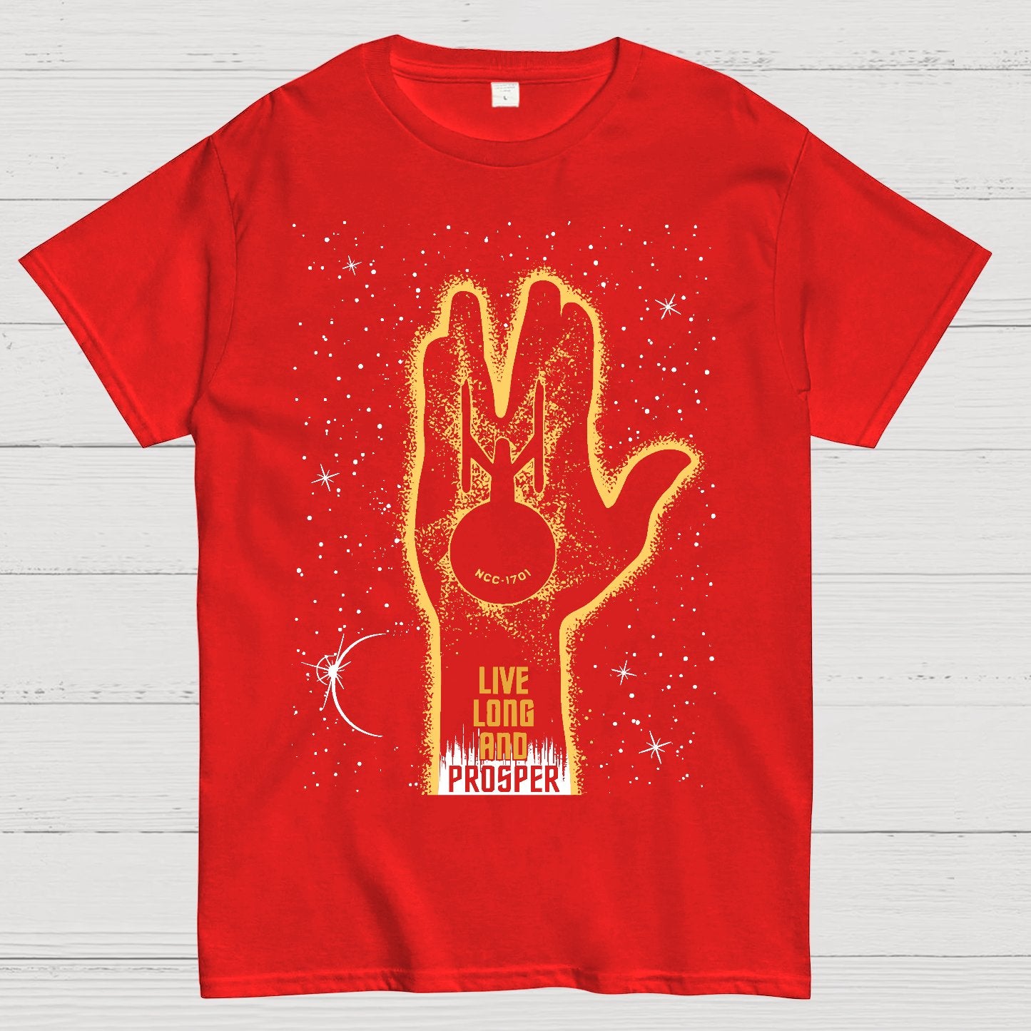 Live Long And Prosper Geek T-Shirt