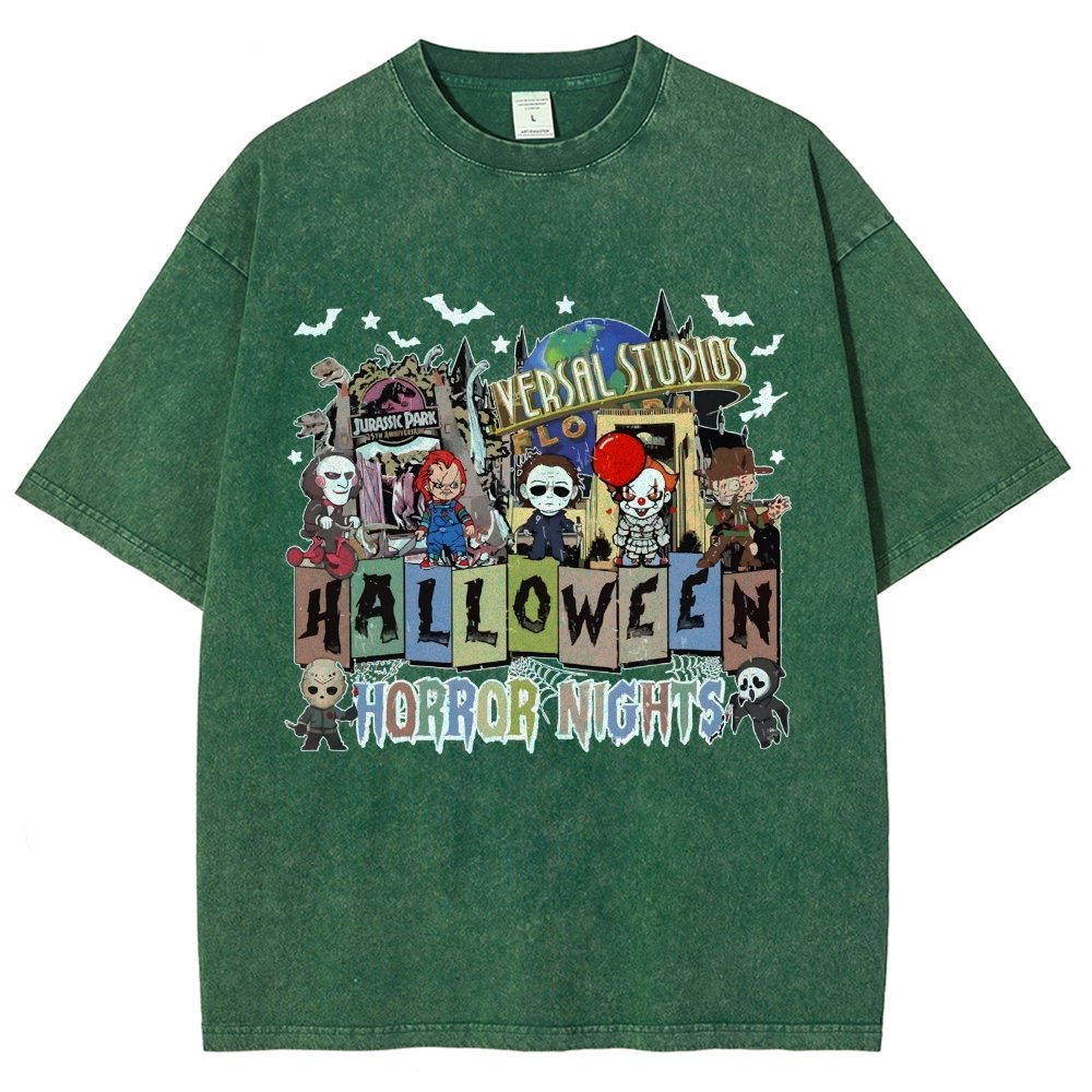 Halloween Horror Nights Vintage Distressed T-shirt
