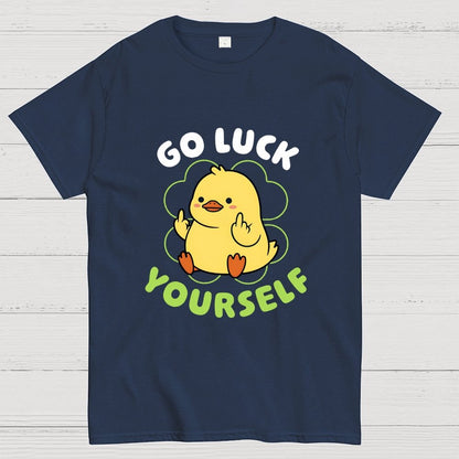 Go Luck Yourself Duck Geek T-Shirt