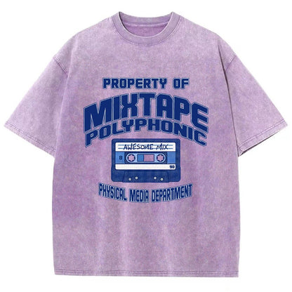 Property of Mixtape Polyphonic Vintage Distressed T-shirt