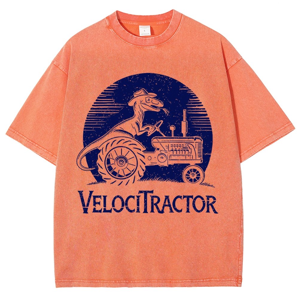 VelociTractor Vintage Distressed T-shirt