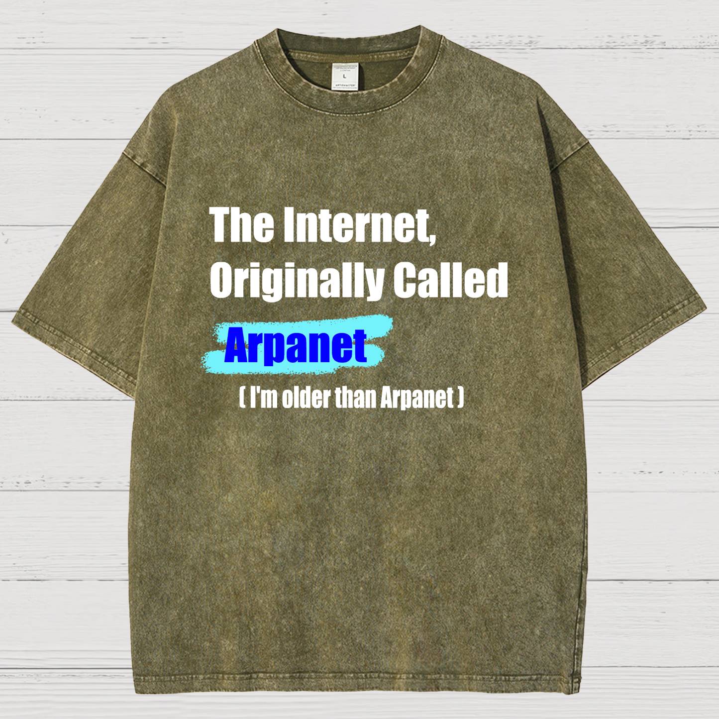 The Internet, Originally Called Arpanet Vintage Distressed T-shirt