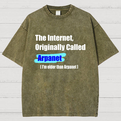 The Internet, Originally Called Arpanet Vintage Distressed T-shirt