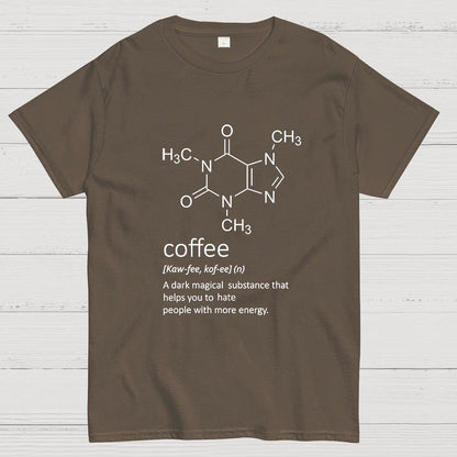 Caffeine Funny Coffee Geeky T-Shirt