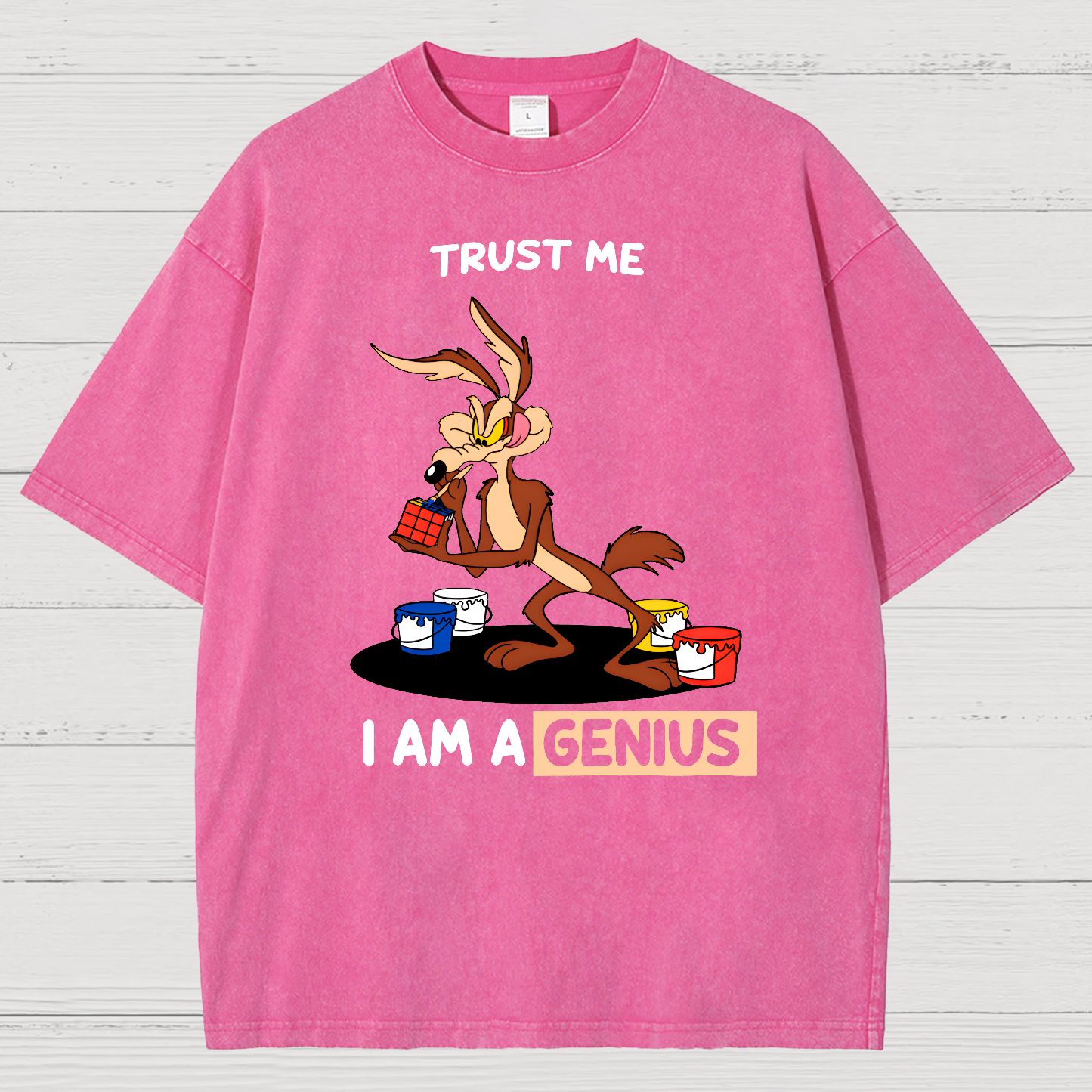 Trust Me I'm A Genius Vintage Distressed T-shirt