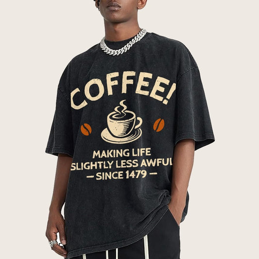 Slightly Less Awful Vintage Distressed T-shirt