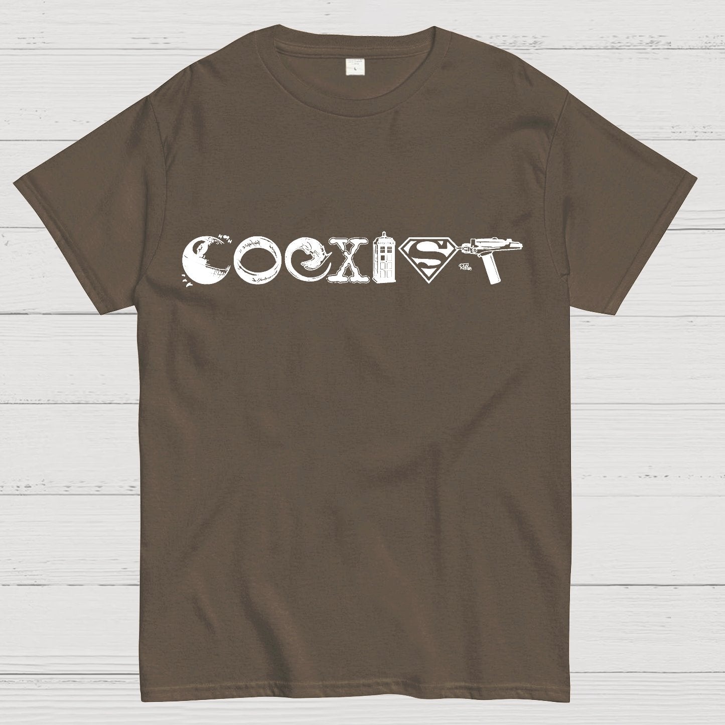 Sci-fi Coexistence Geek T-Shirt