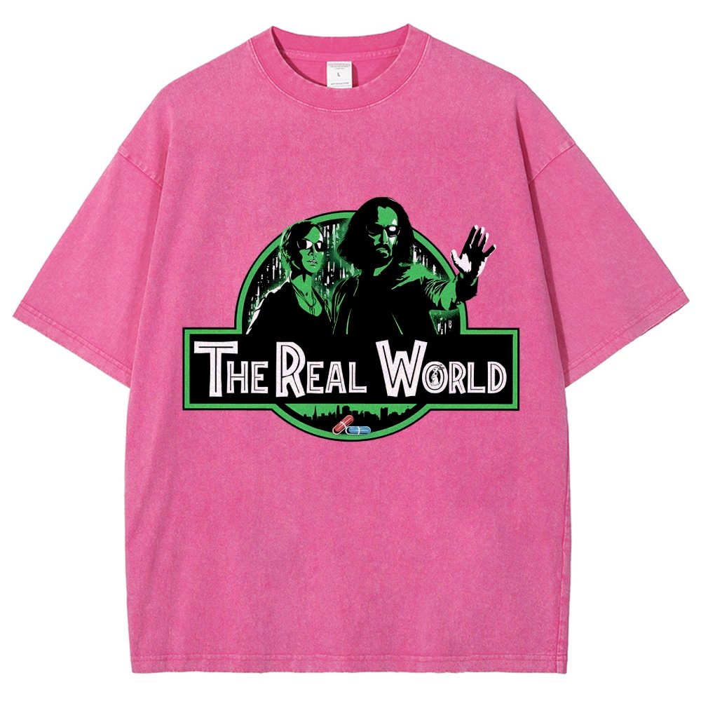 The Real World Vintage Distressed T-shirt