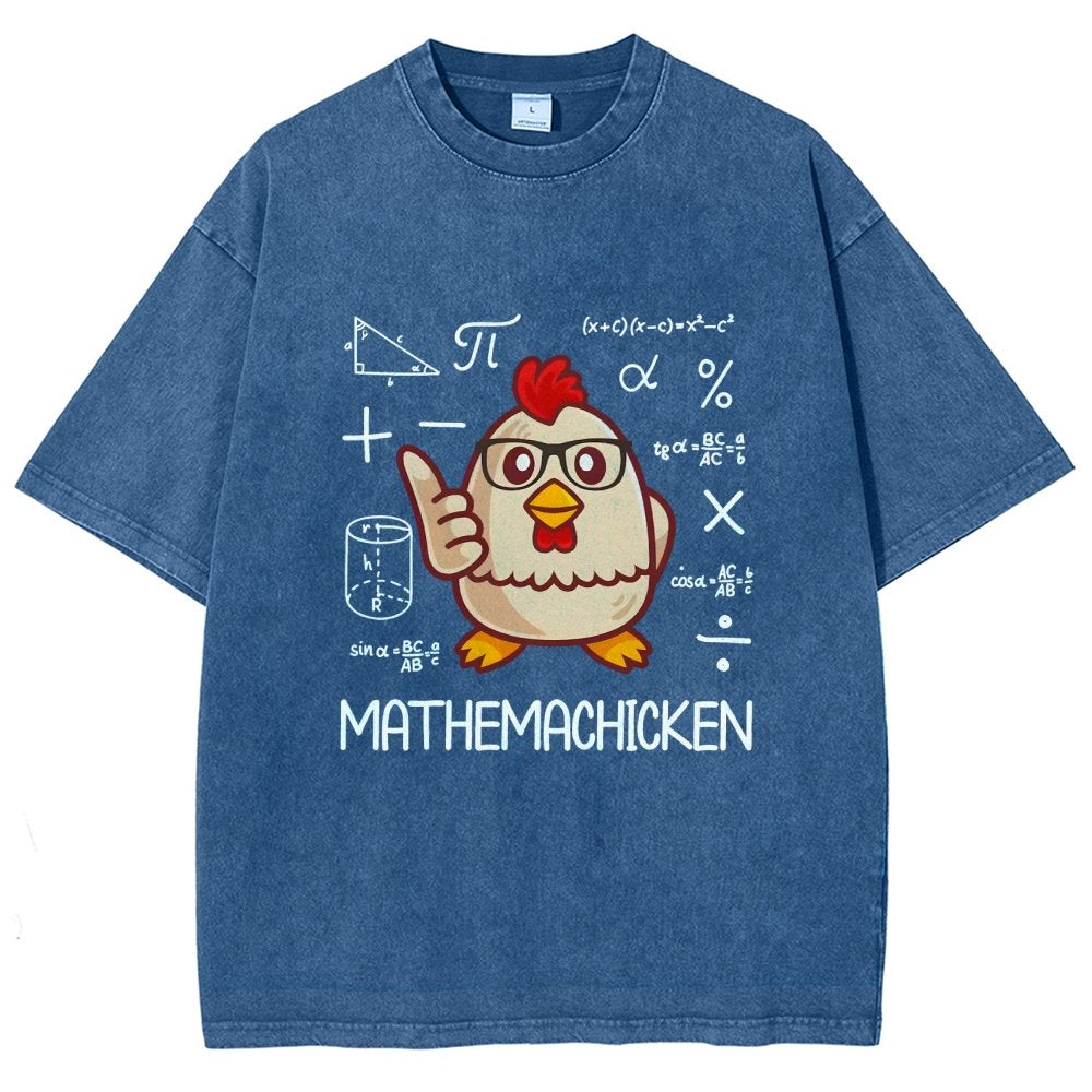 Math Pun Vintage Distressed T-shirt