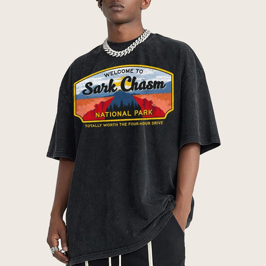 Welcome To Sarcasm Remix Vintage Distressed T-shirt