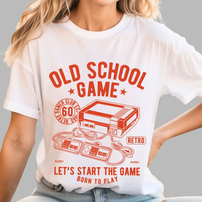 OLD SCHOOL GAME Geek T-Shirt