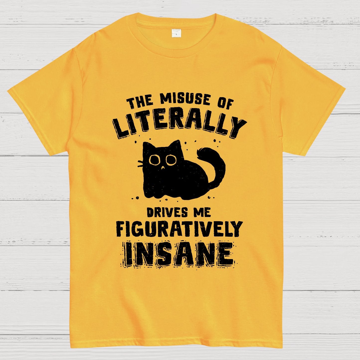 Figuratively Insane Geek T-Shirt