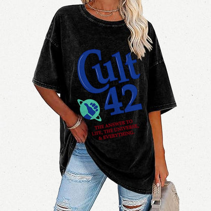Cult 42 Vintage Distressed T-shirt
