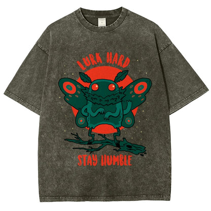 Lurk Hard Vintage Distressed T-shirt