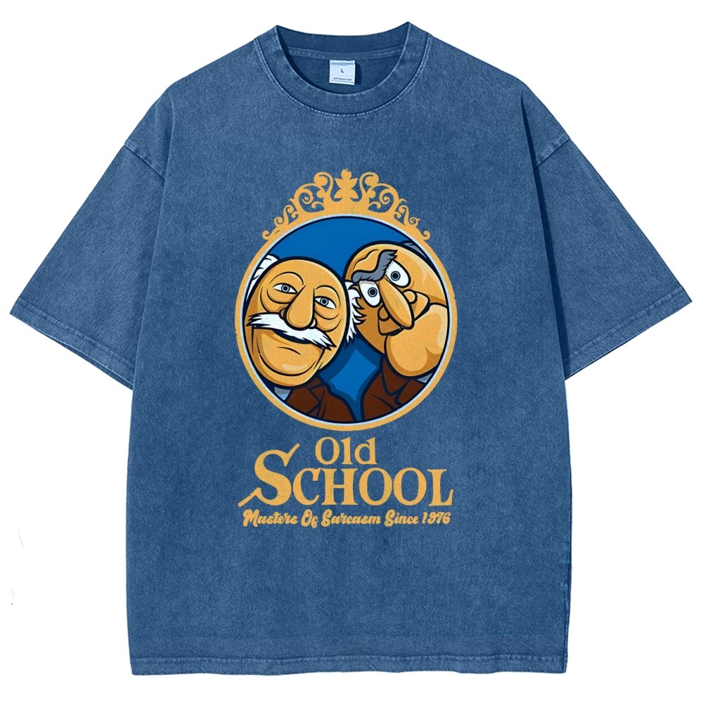 Old School Vintage Distressed T-shirt