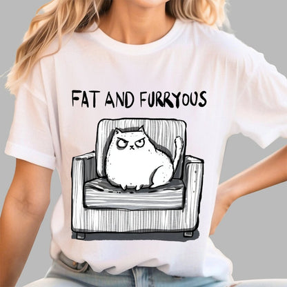 Fat and furryous Geek T-Shirt