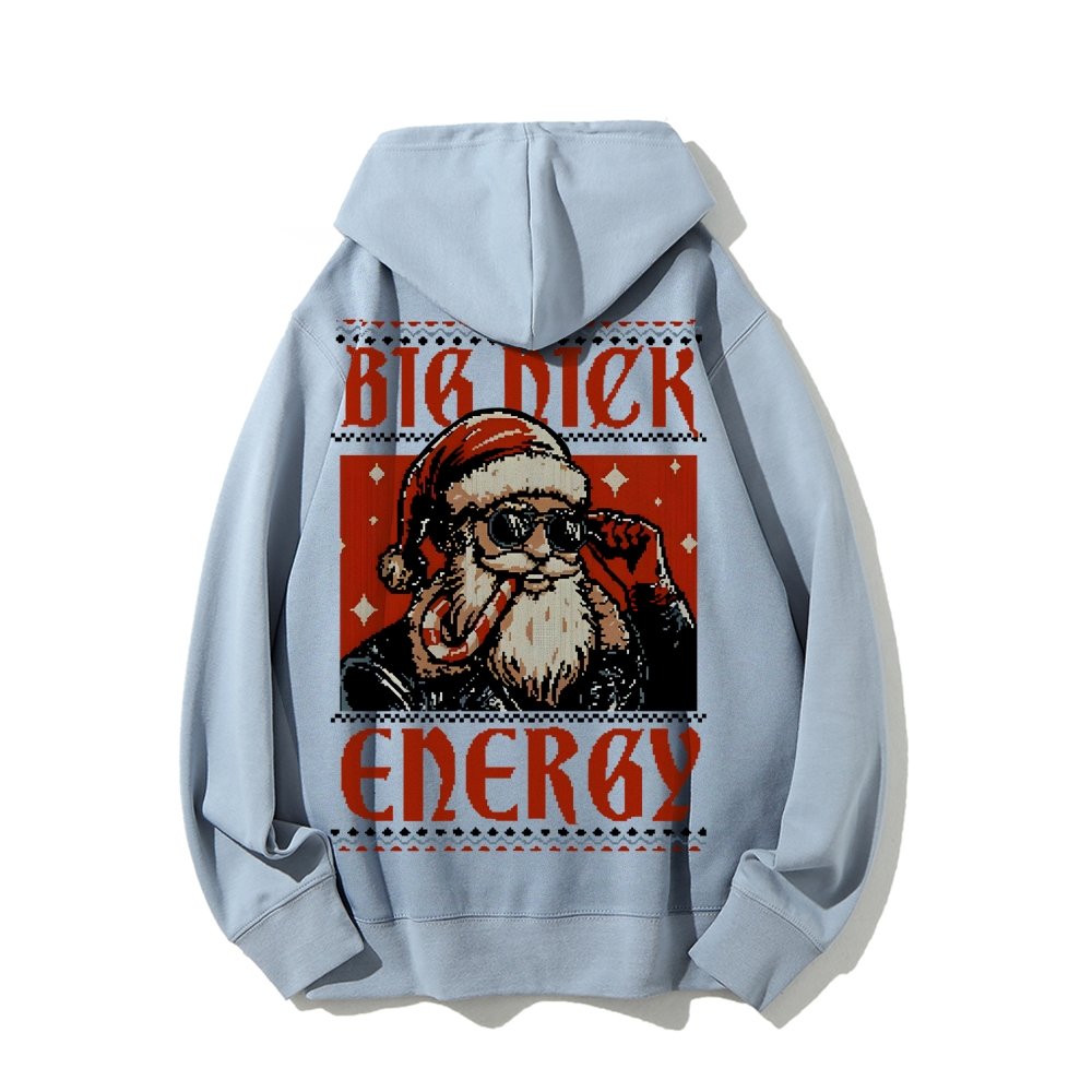 Big Nick Energy Printed Back Unisex Cotton Hoodie