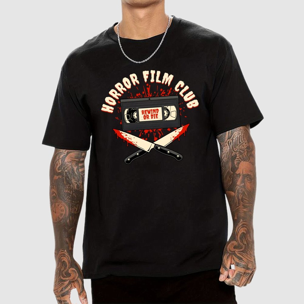 Horror Film Club Geek T-Shirt