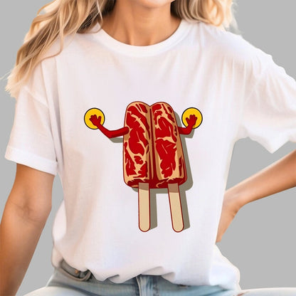 I Am A Meat Popsicle Geek T-Shirt