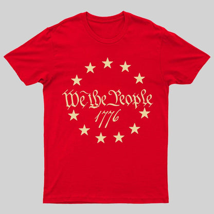 We The People 1776 Geeky T-Shirt