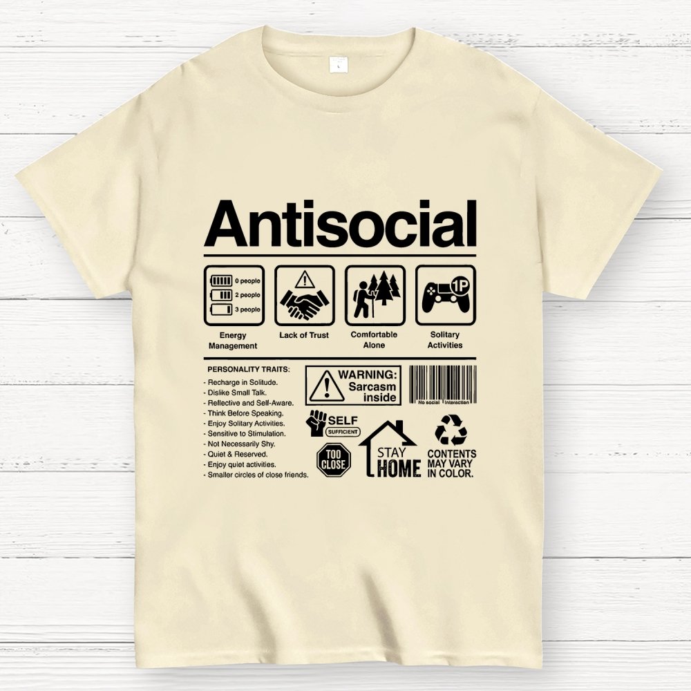 Antisocial Label Geek T-Shirt