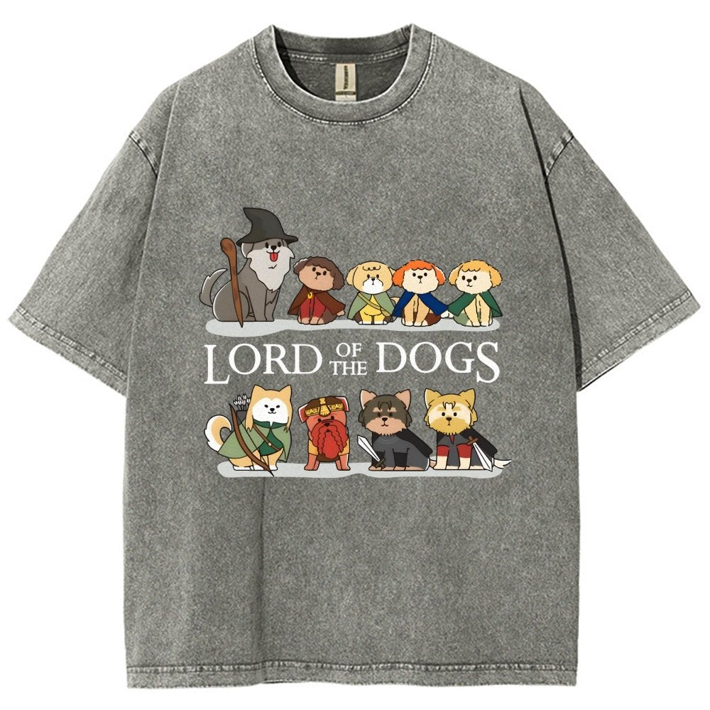 King Of The Dogs Vintage Distressed T-shirt