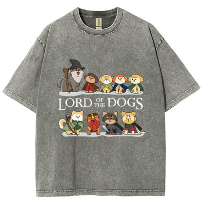 King Of The Dogs Vintage Distressed T-shirt
