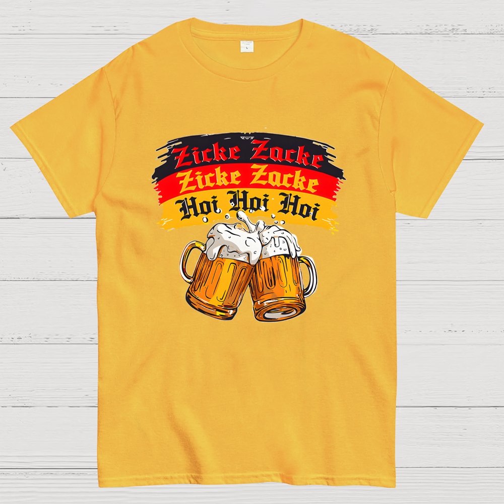 Zicke Zacke Zicke Zacke Hoi Hoi Hoi Geek T-Shirt 2509002511