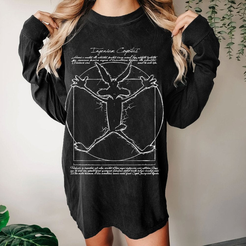 Coyotus Washed Long Sleeve Tee