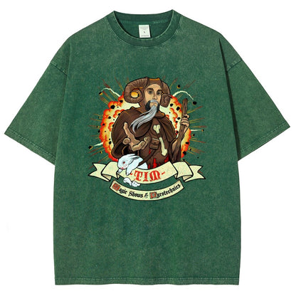 The Enchanter Vintage Distressed T-shirt