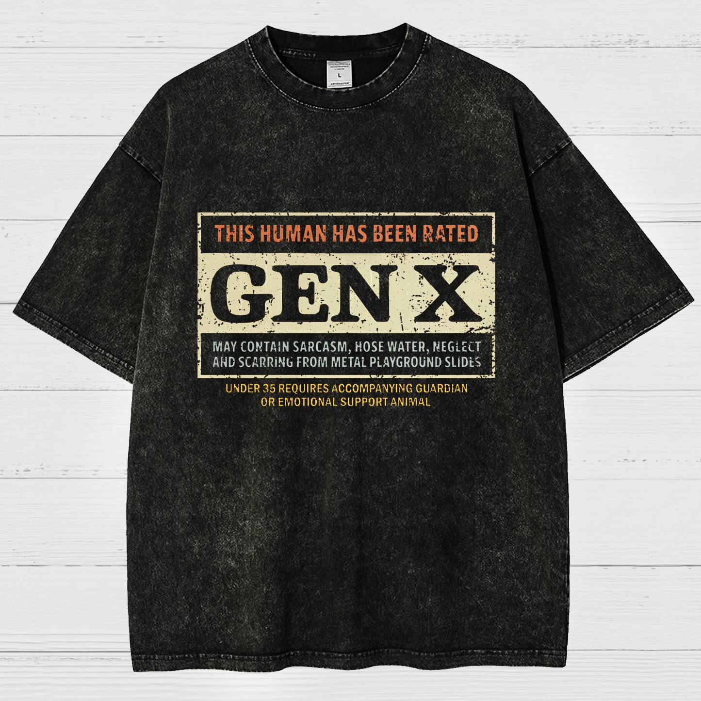 Gen X Vintage Distressed T-shirt