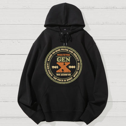 Raised on Hose Water and Neglect Geek Cotton Hoodie