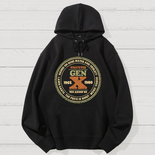 Raised on Hose Water and Neglect Geek Cotton Hoodie